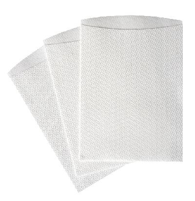 Curas Washandjes Non woven Visc/Poly 80gsm 24x16cm wit SOFT