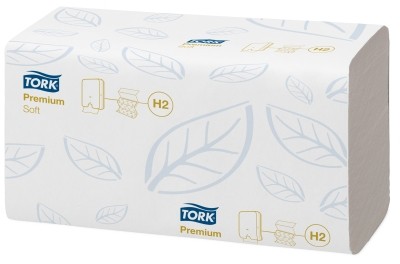 Handdoek Tork Premium Interfold 26x21cm (H2)