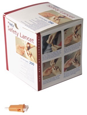Lancetten Hemocue Safety Lancets