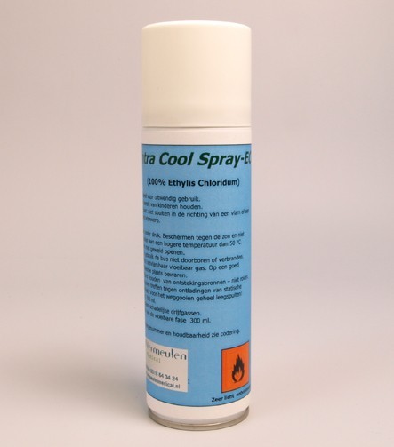Terumo Chloorethyl spray spuitbus 300 ml **Tijdelijk niet leverbaar***