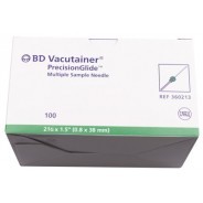BD Vacutainer Multi sample naald 21G 38 mm groen;
