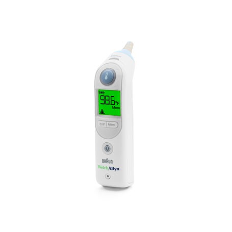 Braun Thermoscan Pro 6000 oorthermometer + groot basis station