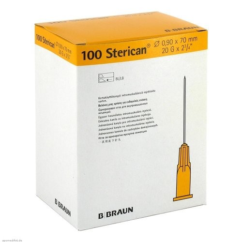 Naald Braun Sterican 0,90x70mm 20G