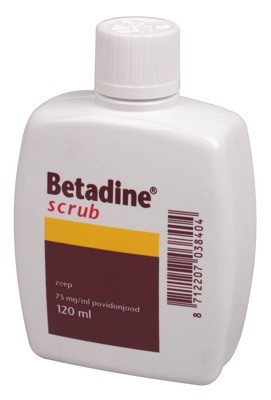 Betadine scrub 120ml *UAD