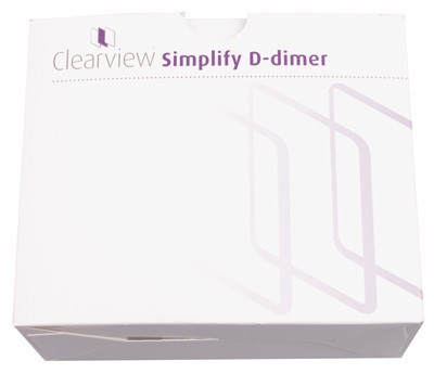 Clearview Simplify D-Dimer test (10 testen)