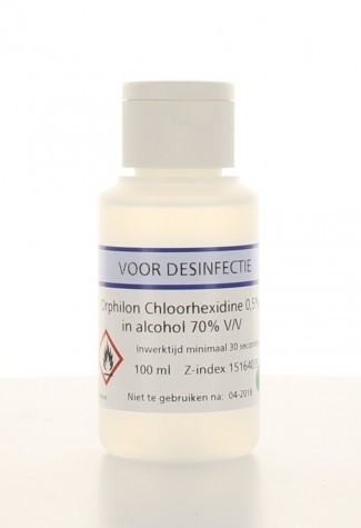 Chloorhex. 0,5% alc. 70% 100ml *UAD