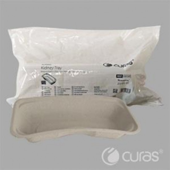 Nierbekken Curas Clean pulp 600ml pack grijs (per 25 stuks)