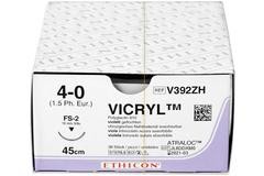 Vicryl 4-0; 45 cm violet FS-2 V392ZH (36 stuks)